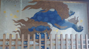 江島神社瑞心門唐獅子 江島神社瑞心門唐獅子