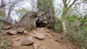 筑波山 北斗岩